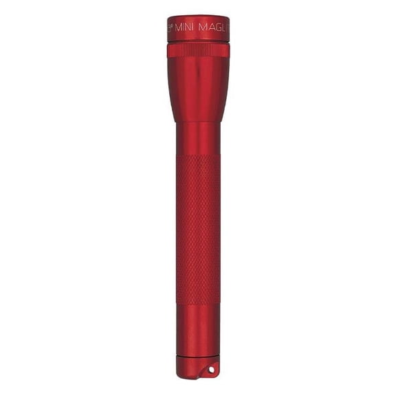 Mag Maglite 2 Aa Red Led W/ Nylon Sheath