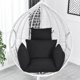 thumbnail image 1 of Cojín de silla de columpio antideslizante, asiento de sofá grueso, cuna colgante, decoración del hogar Fivean unisex, 1 of 2