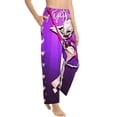thumbnail image 2 of Hazbin Hotel Angel Dust Dance Women's Pajama Pants Lounge Daily Novelty Cozy Sleep Bottoms Pants Sleepwear With Pockets, 2 of 8