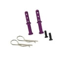 thumbnail image 2 of 2x poste de carrocería RC con clips R, de carcasa de RC profesional de aluminio, accesorio para modelo de automóvil para 1/12 1/14 Crawler Car violeta, 2 of 9