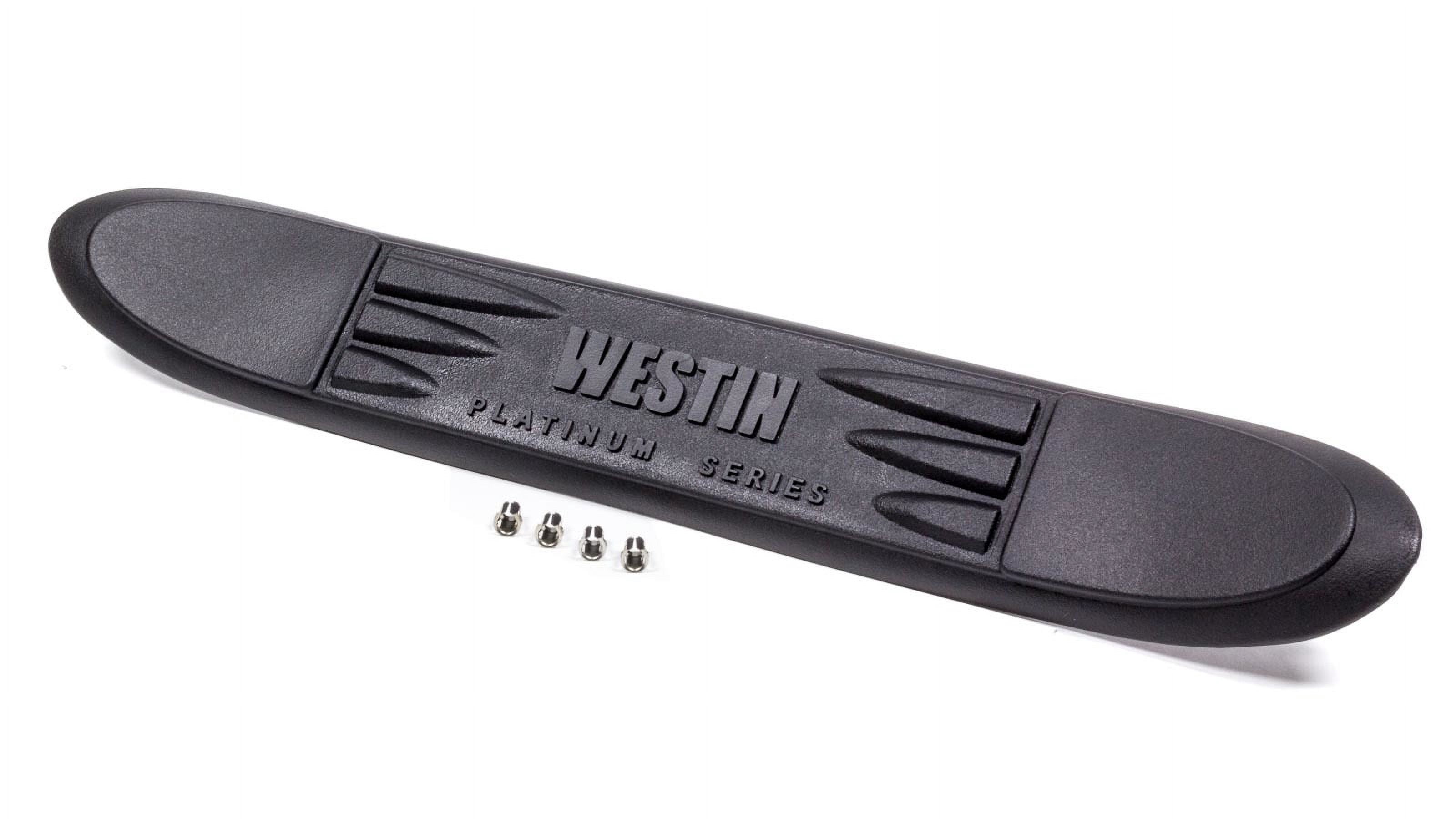Westin 26-0001 Black Platinum 3 Nerf Step Bar Replacement Step Pad Kit (1 Pad)