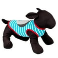 thumbnail image 2 of The Worthy Dog Appliqué Jaws Graphic Stripe Sleeveless Dog Tee, 2 of 3