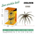 thumbnail image 5 of 2PCS Simulation Sea Urchin Bait,Tentacle Creature Lure,Lure Bait for Black Pits,Artificial Sea Urchins,Soft Wormss for Bass Fishing for Drop Shot and Finesse, Slow Sinking, 2.36 Inch, 5 of 10