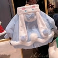 thumbnail image 4 of Chaqueta de invierno Sanrioed Cinnamoroll Lolita Animedown, chaqueta para niña, moda infantil, kawaii, fiesta de cumpleaños, juego de rol, lindo regalo de dibujos animados, 4 of 5