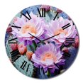 thumbnail image 2 of Designart "Fishhook s Charm Pink Green Cactus I" Floral Oversized Wall Clock, 2 of 5