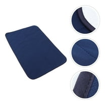 KONTONTY 1Pc Blue Elderly Changing Cushion Waterproof Washable Reusable Pad with Non Slip Backing