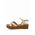 thumbnail image 5 of London Rag Sephone Woven Square Toe Womens Wedges, 5 of 9