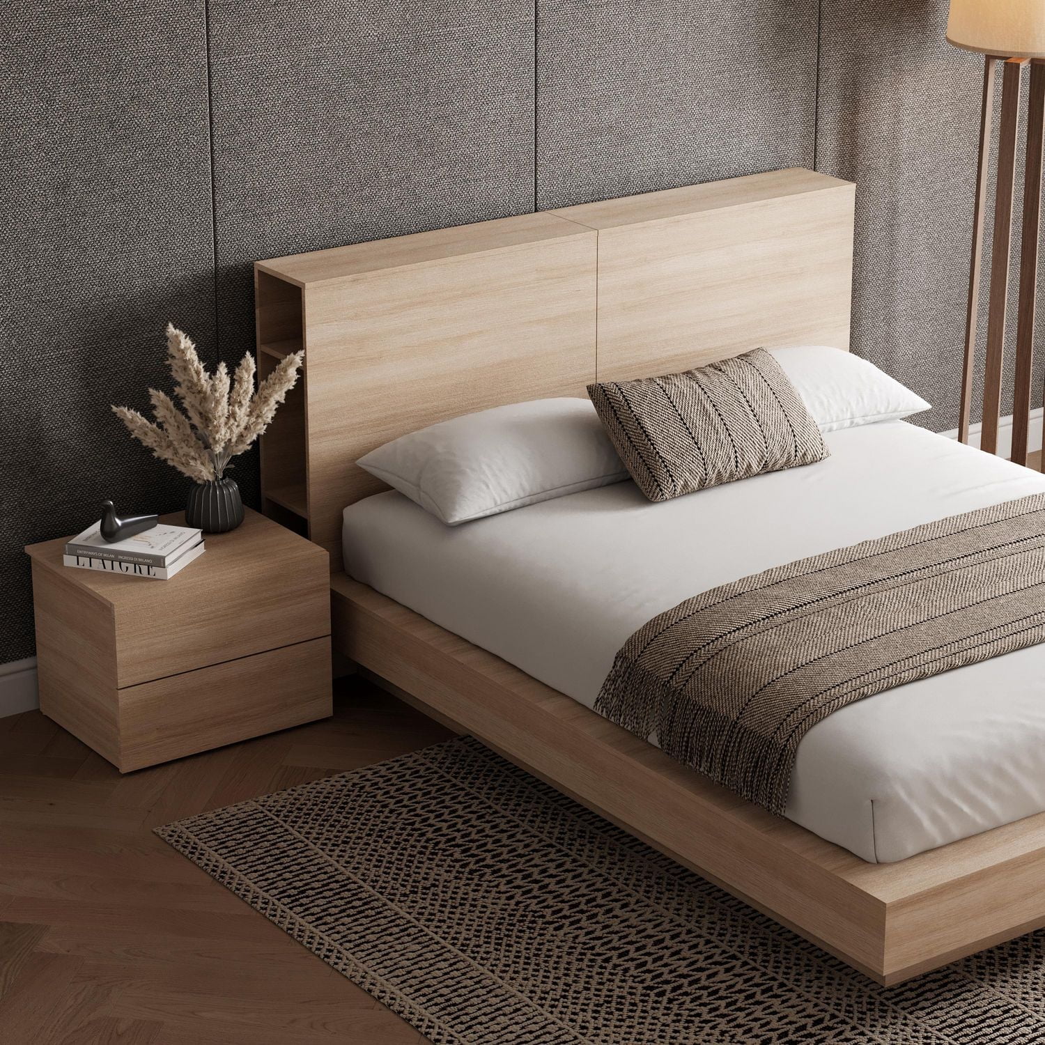 Nexera Ensemble de chambre à coucher Marconi 3 pièces