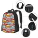 thumbnail image 2 of Easygdp Cute Cars Mochila de Gran Capacidad Minimalista Ideal para Escuela, Viajes y Uso Diario, 2 of 6