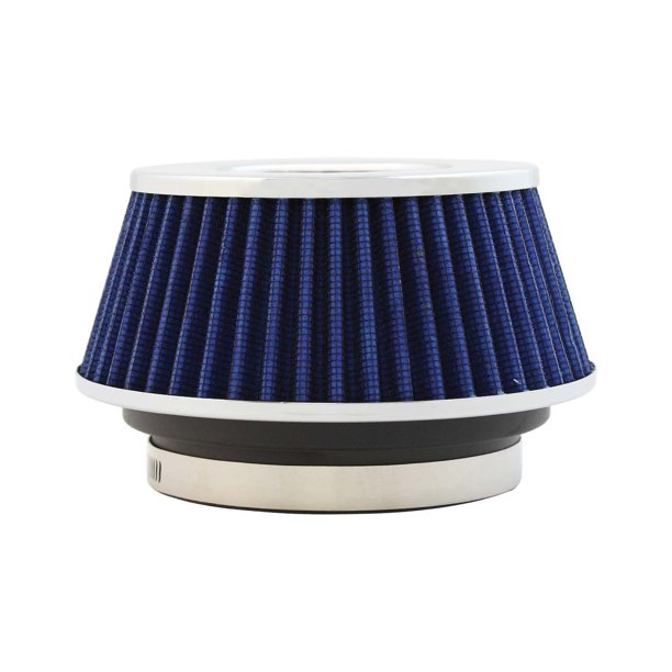 Air Filter For Car Blue Intake Small Cone Washable Reusable Air Filter For Car Walmart Com Walmart Com