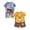 A-Yellow & Red (4PC), variant on mgoYE Infant Boy Clothes 3 6 12 18 24 Months 3T 4T 5T 6T 7T 8T Girls Outfit Short Sleeve T-shirts and Shorts Dinosaur Shorts Set 4Pcs Toddler Clothes Boys Size 7-8 Years