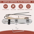 thumbnail image 2 of Prewired Guitar Control Plate Assembly,Loaded 3-Way Blade Switch Push Pull Potentiometer Excellent  Pot Speed Knobs, 2 of 7