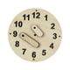 thumbnail image 1 of Tablero sensorial Montessori para actividades, piezas, accesorios, piezas de bricolaje para uso educativo. reloj redondo, 1 of 8