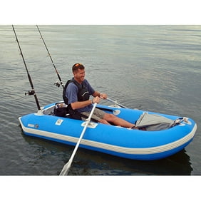 Sevylor 6 Person Fish Hunt Inflatable Boat With Berk Walmart Com Walmart Com
