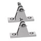 thumbnail image 2 of Riwesomey 2 piezas de accesorios para yates de barcos, bisagra montada en cubierta de liberación rápida, bisagras de acero inoxidable, pieza de repuesto, Bombillas para automóviles Riwesomey VI017788-00B, 2 of 6
