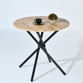 thumbnail image 6 of Homy Casa 31.5 Inch Small Writing Desk Compact Computer Table for Teen Study Home Office Desk, Oak, 6 of 7