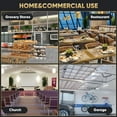 thumbnail image 3 of Coolski 54"W 2 Door Commercial Freezer, 49 Cu.ft Stainless Steel Reach-in Freezer, 3 of 9