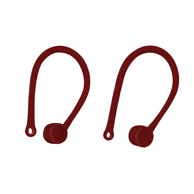 Silicone Anti-Slip Ear Hooks for AirPods, Soft Durable, Humanized Curvature, Multiple Colors, For Sports