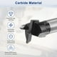 thumbnail image 2 of Uxcell 2-Pack Broca Forstner para Trabajos en Madera, 11/16in (18mm) Punta de Carburo Vástago Redondo Cortador de Bisagra para Abrir Agujeros en Madera, 2 of 7