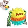 thumbnail image 3 of Masticable Juguete Divertido Tough Fuerte Cachorro Mascotas Tug War Jugar Amarillo anaranjado azul Yuyangstore mastica pelota, 3 of 8
