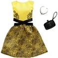 thumbnail image 1 of Barbie – Coffret Tenue – Robe jaune et noire, 1 of 2