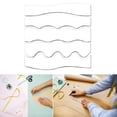 5Pcs Multifunctional Acrylic Quilting Rulers Templates for Sewing ...
