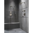 thumbnail image 2 of Delta 50570 Square Wall Supply Elbow For Hand Shower Hose Connection - Stainless Steel, 2 of 6