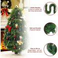 thumbnail image 4 of HPMRCR Artificial Christmas Garland, 10 Feet Green Pine Garland for Holiday Indoor Outdoor Decoration Christmas and Halloween Home Decorations, 4 of 9