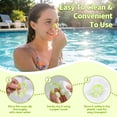 thumbnail image 3 of 14 Packs Waterproof Silicone Swimming Nose Clips, Comfortable Pool Nose Plugs for Swimming, Green, 3 of 7