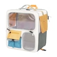 thumbnail image 3 of Mochila para gatos, mochila para transportar mascotas, mochila de malla ventilada, mochila multiusos para gatitos, perros pequeños y salidas al aire, 3 of 9