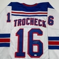 thumbnail image 2 of Autographed/Signed Vincent Trocheck New York White Hockey Jersey JSA COA, 2 of 4