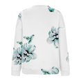 thumbnail image 4 of 2023 Chandail en Molleton Mode pour Femmes 50 % de Réduction Liquidation Col Rond Imprimé Chandail Ample à Capuche Manches Longues, 4 of 5