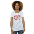 thumbnail image 2 of DC Comics T-Shirt en Coton Rétro à Logo Supergirl pour Femmes, 2 of 3