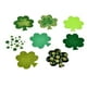 thumbnail image 2 of Injueey St Patricks Day Stickers Green Lightweight Shapes Beautiful Shamrock Pray for the Coming of Luck Glitter Appearance Leaf Type3 NO3 Injueey HA060182-00, 2 of 6