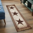 thumbnail image 3 of Runner Rug 2'x6', Texas Star Vintage Washable Non-Slip Hallway Runner Rugs, Bless Our Home Western Stars Country Bedside Rugs Floor Mats Carpet Runners for Kitchen Bathroom Laundry Room, 3 of 8