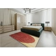 thumbnail image 5 of Ahgly Company Machine Washable Indoor Rectangle Transitional Red Area Rugs, 4' x 6', 5 of 7