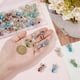 thumbnail image 3 of 50 piezas de dijes de alas de ángel de cristal de 5 colores, colgantes de cuentas de ángel con alas de hierro, colgantes de cuentas de alas de colores, colgantes de cuentas de alas con lazo, 3 of 7