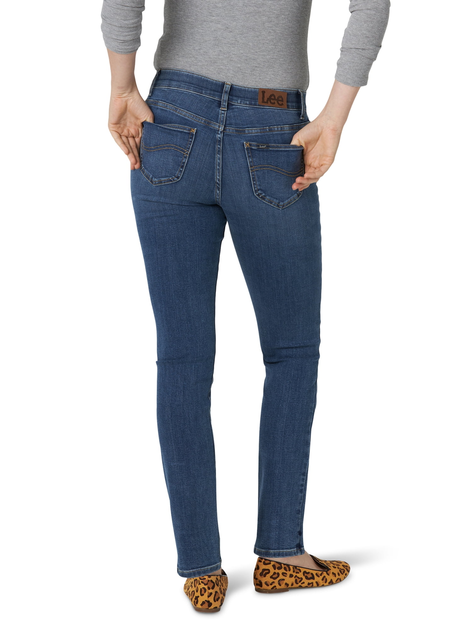 Lee® Women's Flex Motion Relaxed Fit Straight Leg Jean