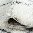 thumbnail image 6 of 2x8 Modern White Runner Rugs for Hallway | Indoor Entry, Entryway, Walkway or Kitchen Rug 2'3'' x 7'3'', 6 of 8