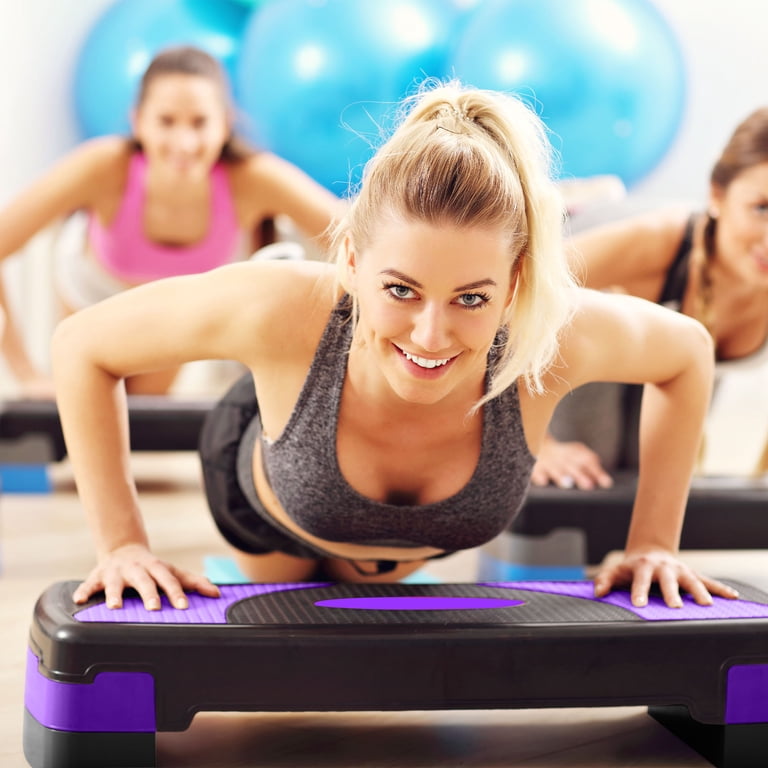 BalanceFrom Adjustable Aerobic Step Platform Trainer, 31-Inch photo 4