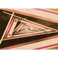 thumbnail image 1 of Ahgly Company Tapis Rectangulaire d'Intérieur Lavable en Machine Jaune Transitionnel, 2 Pieds x 5 Pieds, 1 of 7