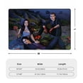 thumbnail image 7 of Vampire Diaries Carpet 36"X24" Flannel Floor Mat Washable Non-Slip Mat For Living Room, Bedroom & Office, 7 of 7