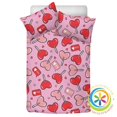 thumbnail image 4 of Juego de cama Corazones caprichosos, 4 of 9