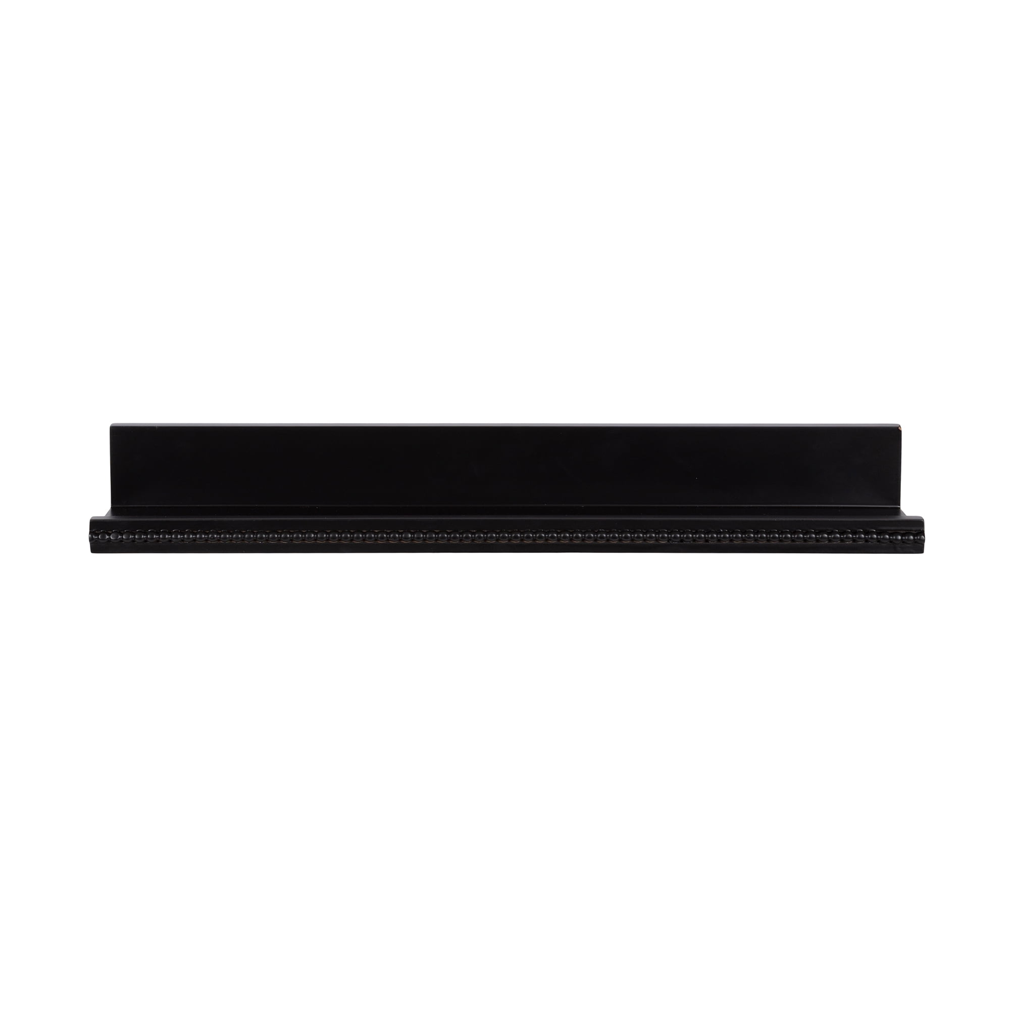 Hometrends 23in Wakiva MDF Floating Wall Ledge Shelf Black, 23IN WAKIVA SHELF BLACK