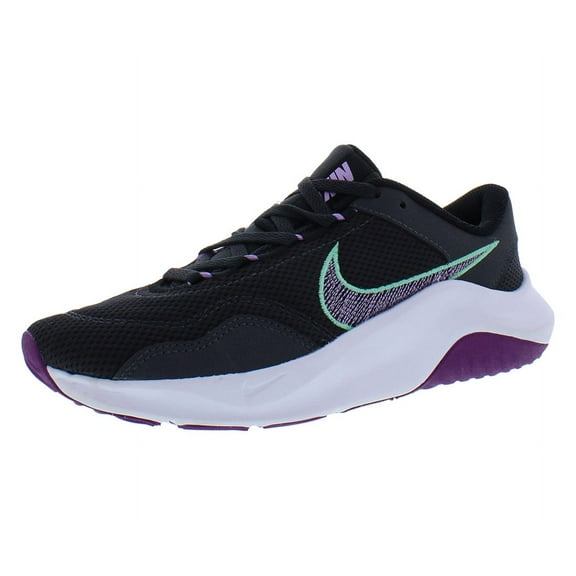 Nike Legend Essential 3 Next Nature Womens Shoes Size 6, Color: Dark Smoke Grey/Lilac Black