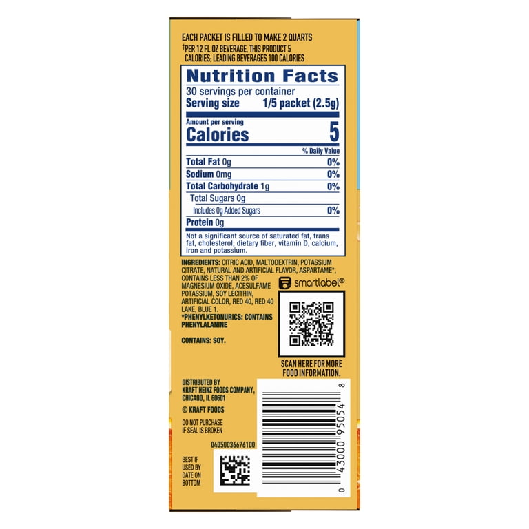 2 pack) Crystal Light Drink Mix, 6 Pitcher Packets, for Flavorful