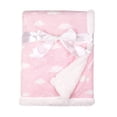 thumbnail image 1 of Manta de Recepción Sherpa American Baby Company Rosa 3D cálida y acogedora para niños y niñas, 1 of 9