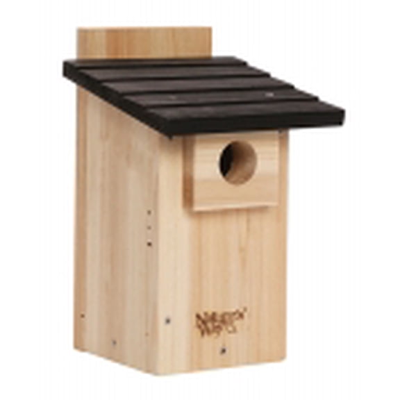 Nature's Way Cedar Bluebird Viewing House, Brown