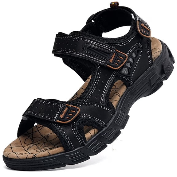YOURDIARY Men's Outdoor Sandals Beach Sandals Open Toe Fisherman Sandal
