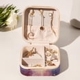 thumbnail image 6 of Galactic Space Travel Portable Square Jewelry Display Necklace Organizer Storage Box, 6 of 6